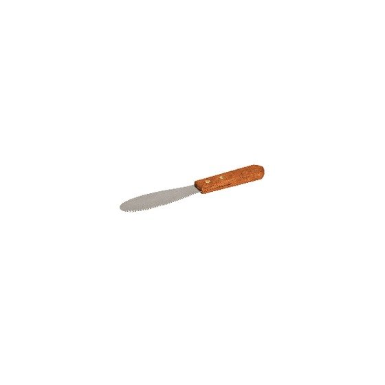 Wood Hdl Butter Spreader-S/S, 35X105Mm