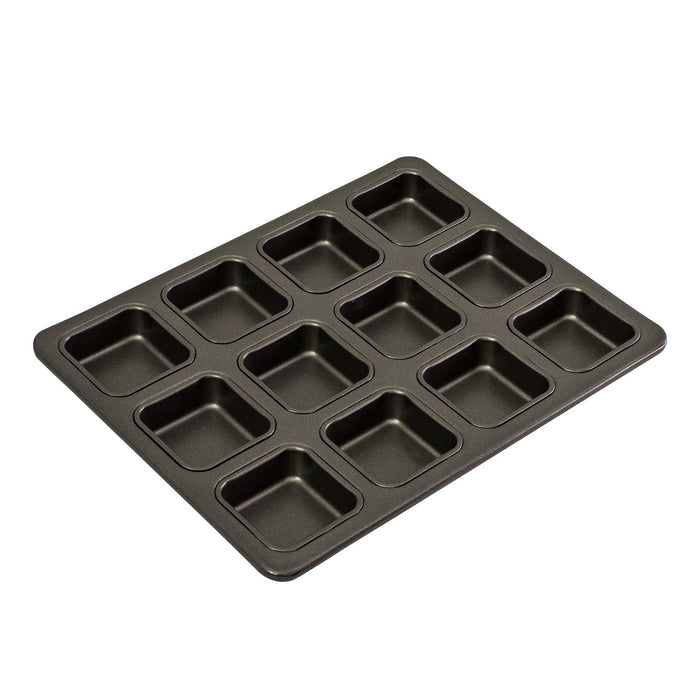 Bakemaster 12 Cup Square Brownie Tray