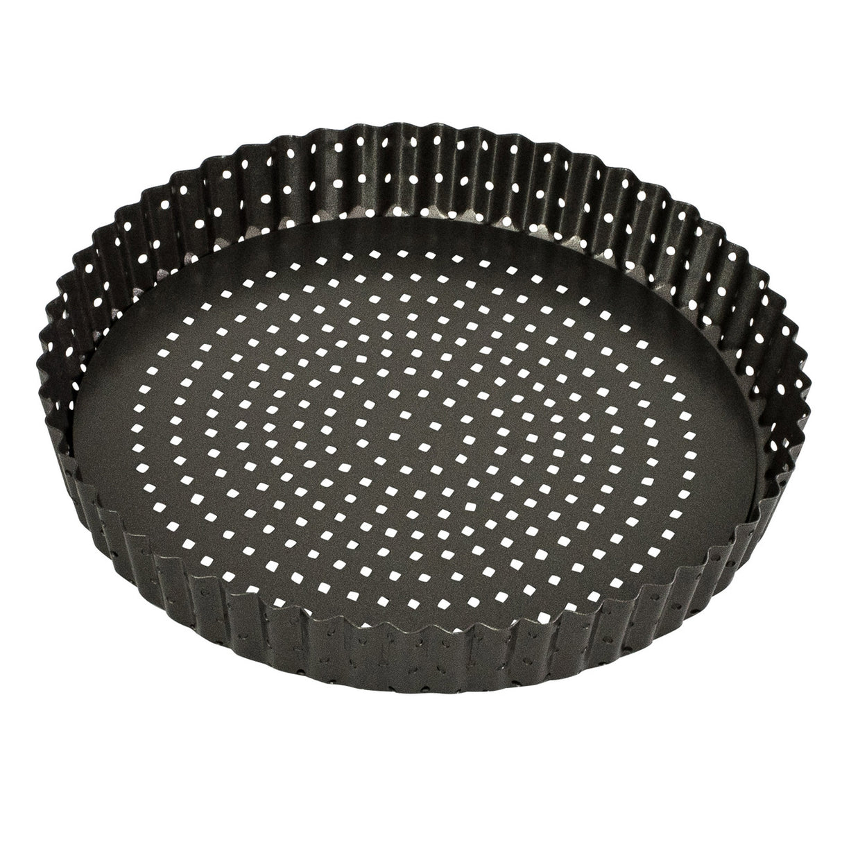 Bakemaster Perfect Crust Loose Base Quiche Pan