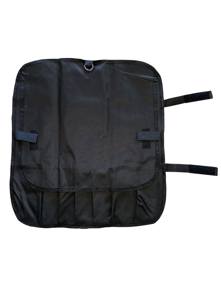 Aussie Chef Knife Wrap 7 Pocket Black