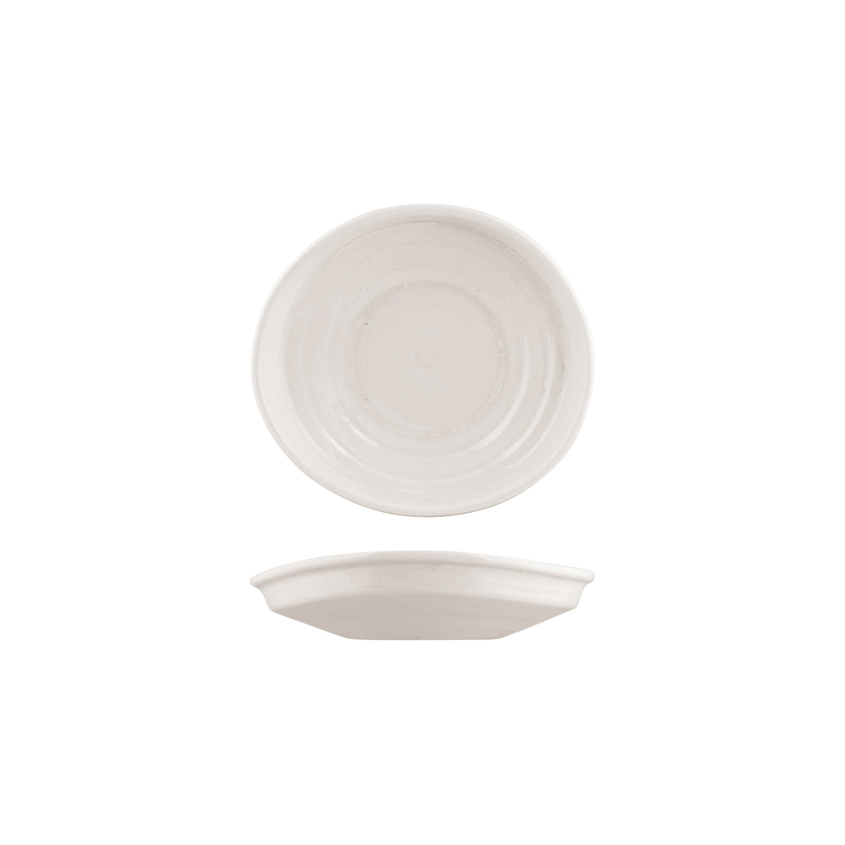 Moda Porcelain Snow Organic Bowl 205mm