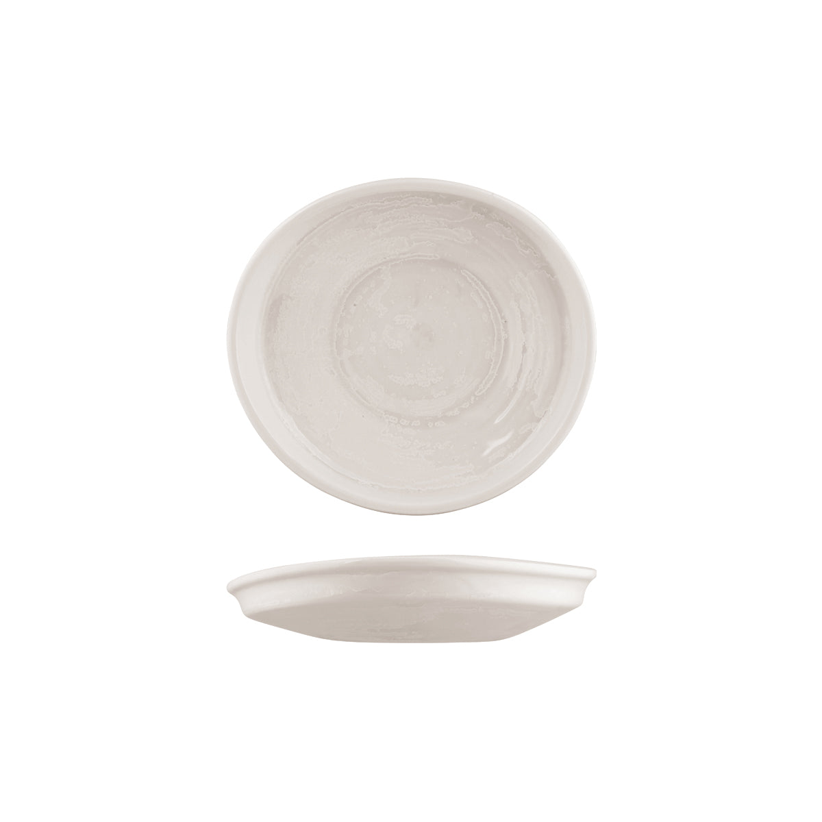 Moda Porcelain Snow Organic Bowl 225mm