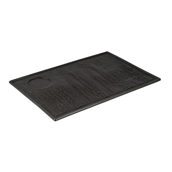 Zuma Charcoal Plate - Slate