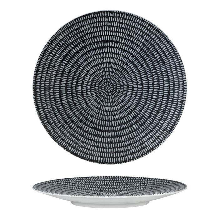 Luzerne Zen Storm Round Plate 310mm