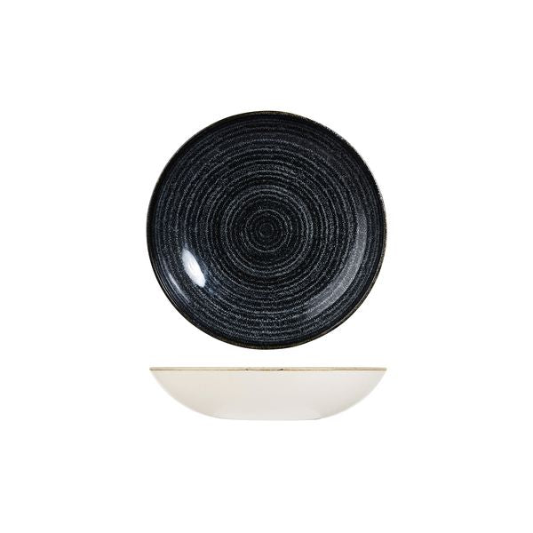 Charcoal Grey 	Round Coupe Bowl
