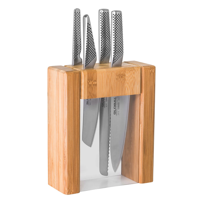 Global Teikoku 5 Piece Knife Set