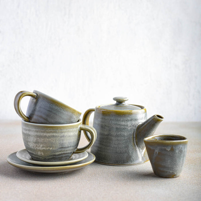 Moda Porcelain Chic Teapot 380ml W/Infuser (1)