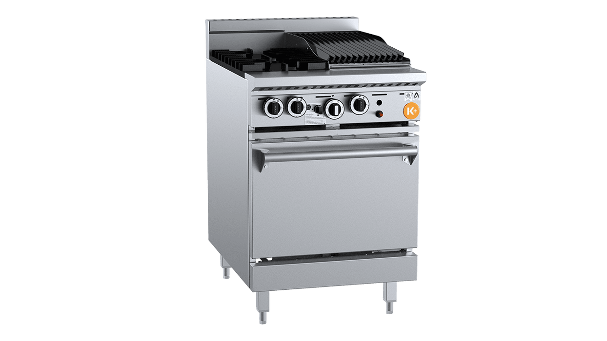 B&S K+ Oven | 2 Burner | 300mm Char Grill