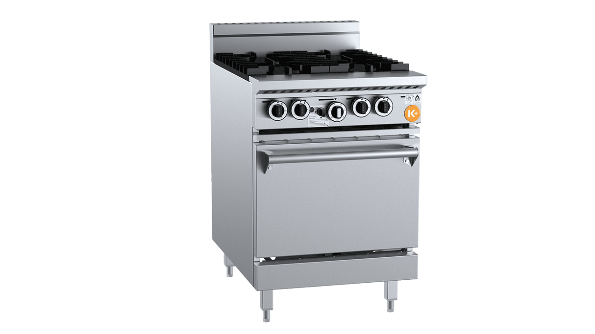 B+S K+ 4 Burner Oven Range