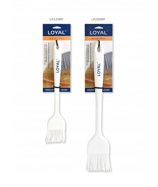 LOYAL Silicon White Pastry Brush 280mm