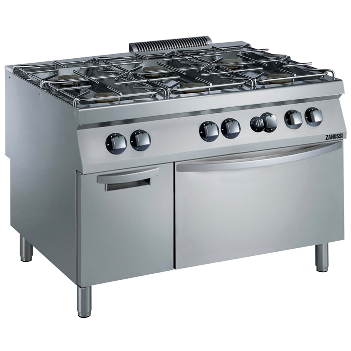 Zanussi Evo 900 Gas 6 Burner Oven Range