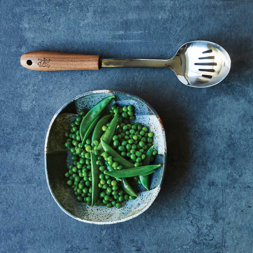 Black Walnut Slotted Spoon