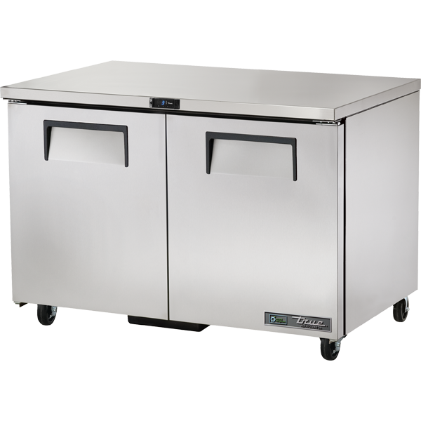 TRUE Under Counter, 2 Solid Door Fridge Under