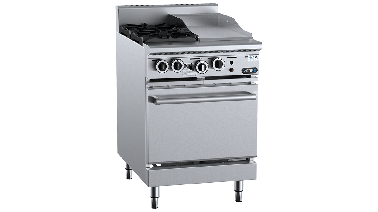 B&S Verro 2 Burner | 300mm Grill Plate + Oven