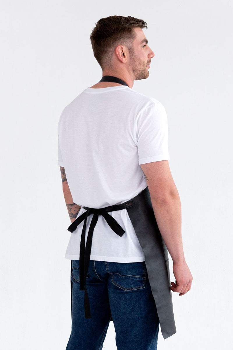 Aussie Chef Axil Classic Leather Apron Black
