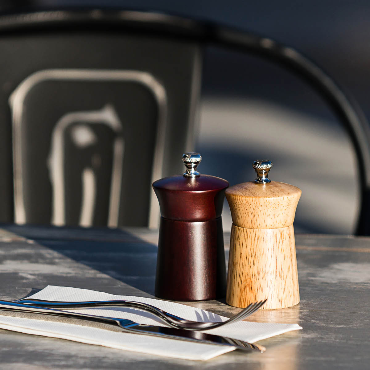 Evo Mill Natural Salt and Pepper Shaker 150mm