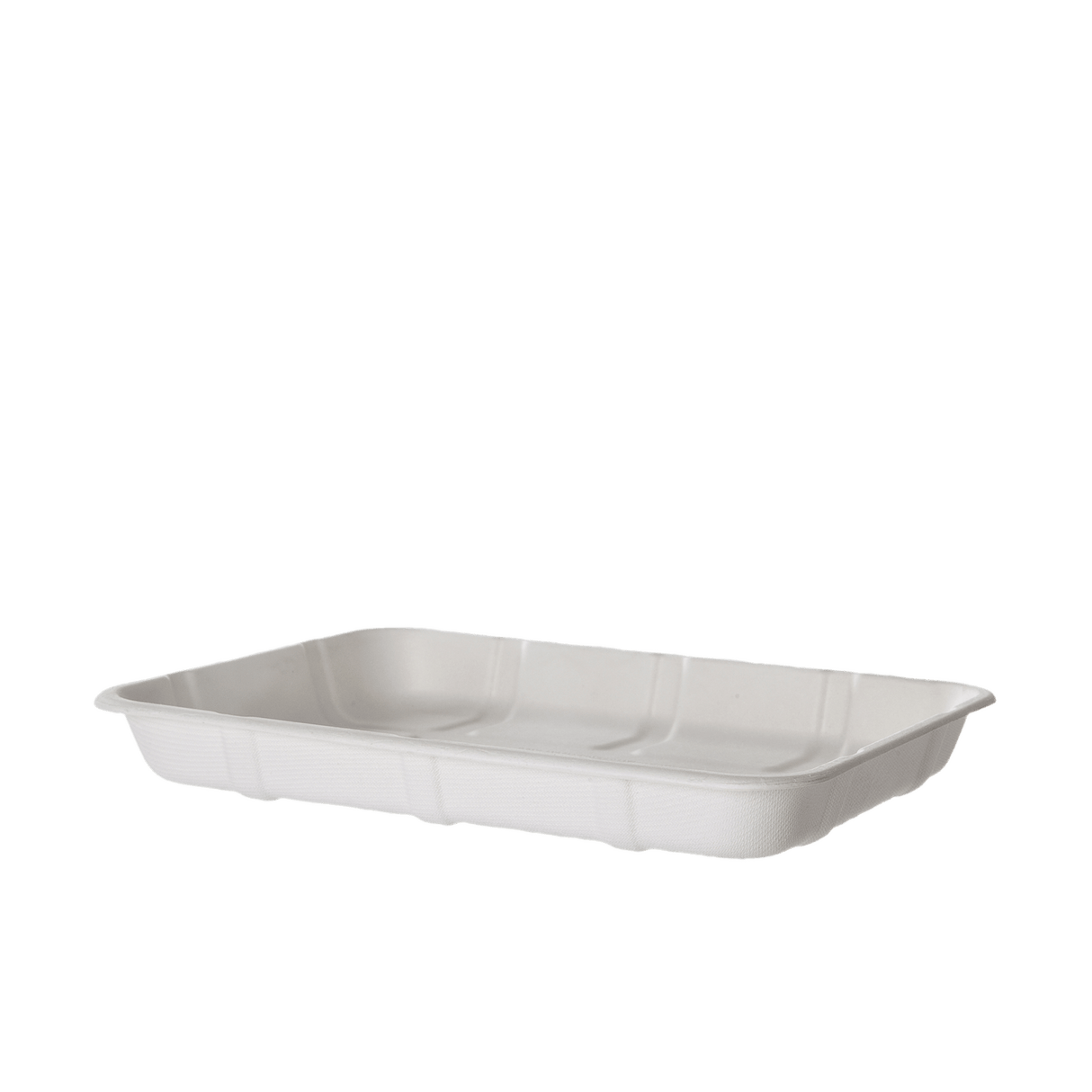 SUGARCANE MEAT and PRODUCE TRAY, 9.5x7x1in (300)