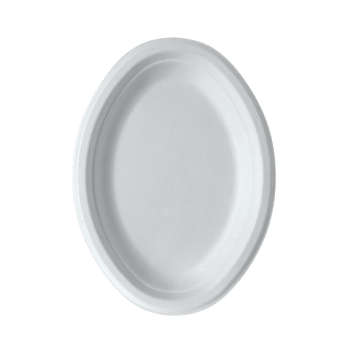 SUGARCANE
  PLATE, OVAL, 10x7in (500)