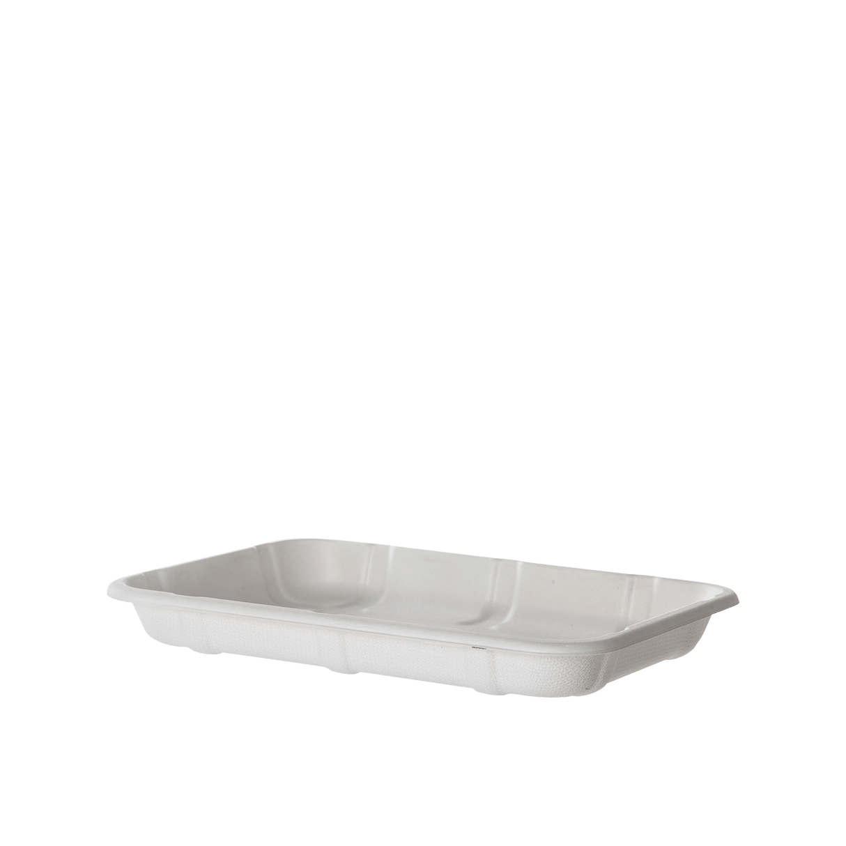 SUGARCANE MEAT and PRODUCE TRAY, 8.5x6x1in (400)