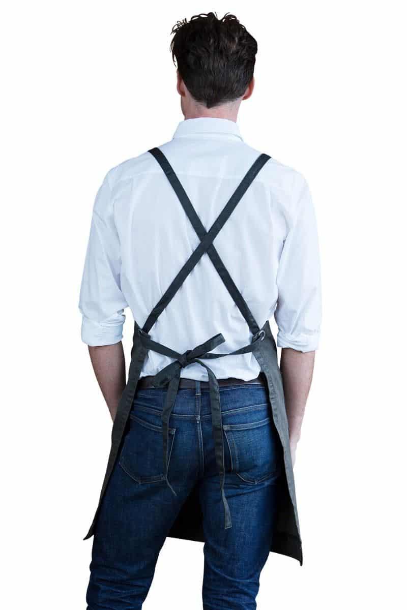 Aussie Chef Outback Denim Bib Apron Forest