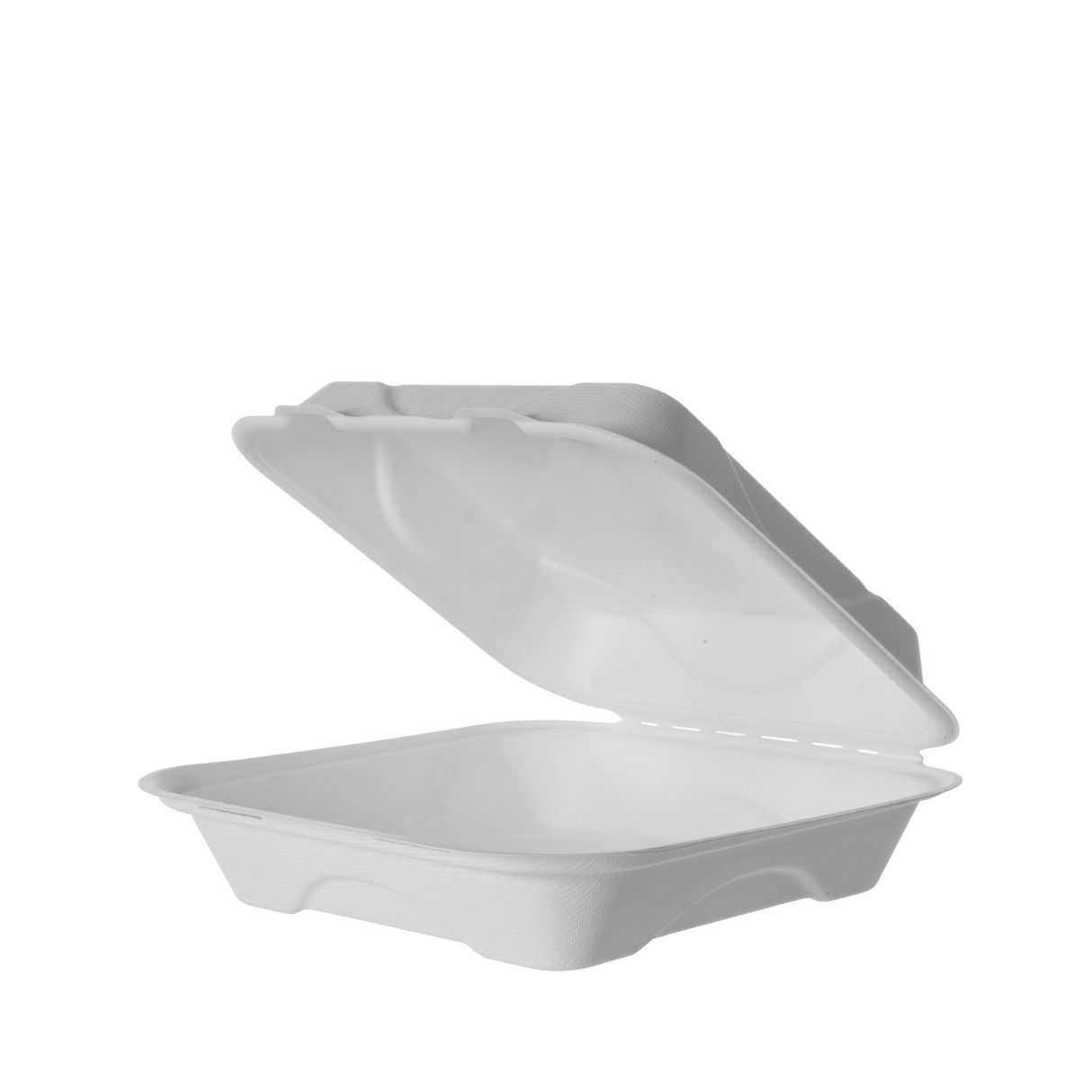 Sugarcane Dinner Clam Shell 9x9x3 Inch (50)