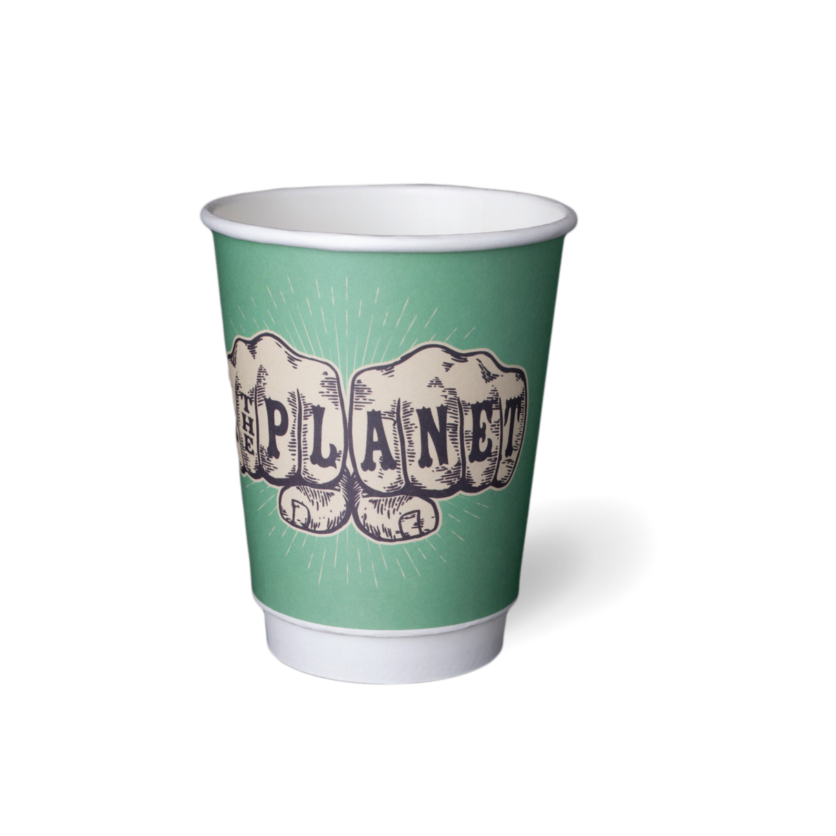 Coffee Cup Double Wall 'Grasp The Moment' 12oz (500)