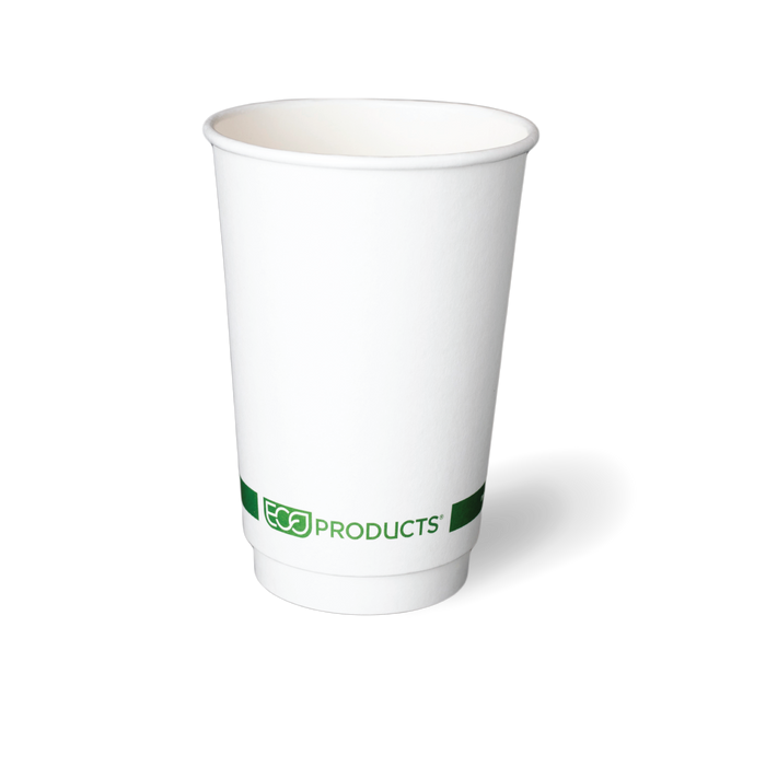 16OZ
  DOUBLE WALL White PLA Hot Cup (500)
