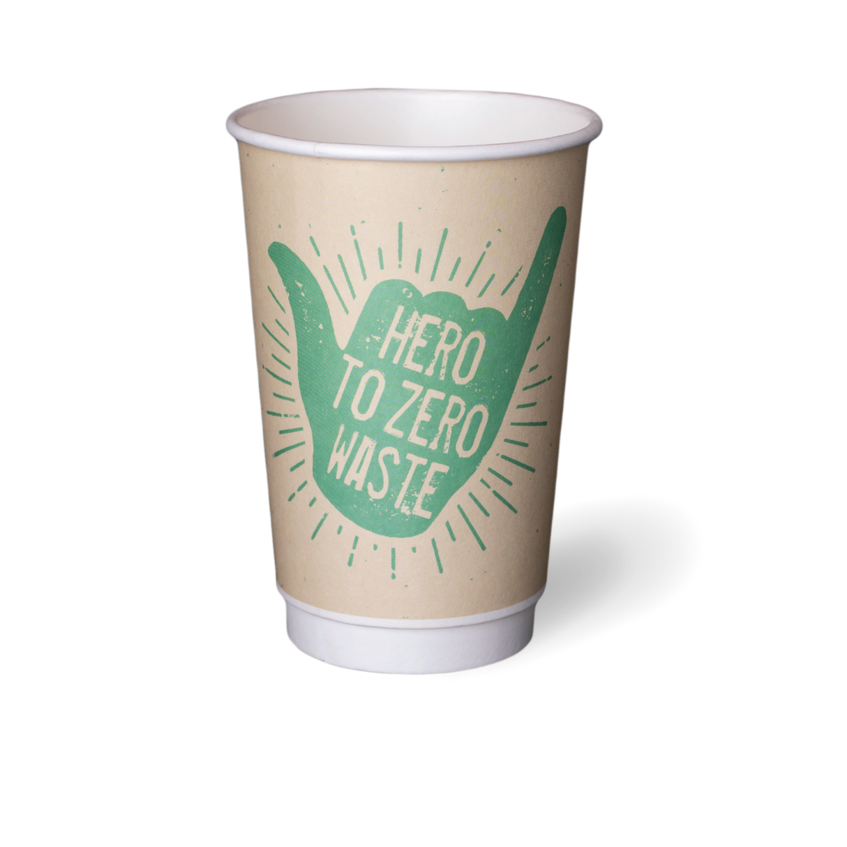 16OZ DOUBLE WALL 'Grasp The Moment' PLA Hot Cup (500)