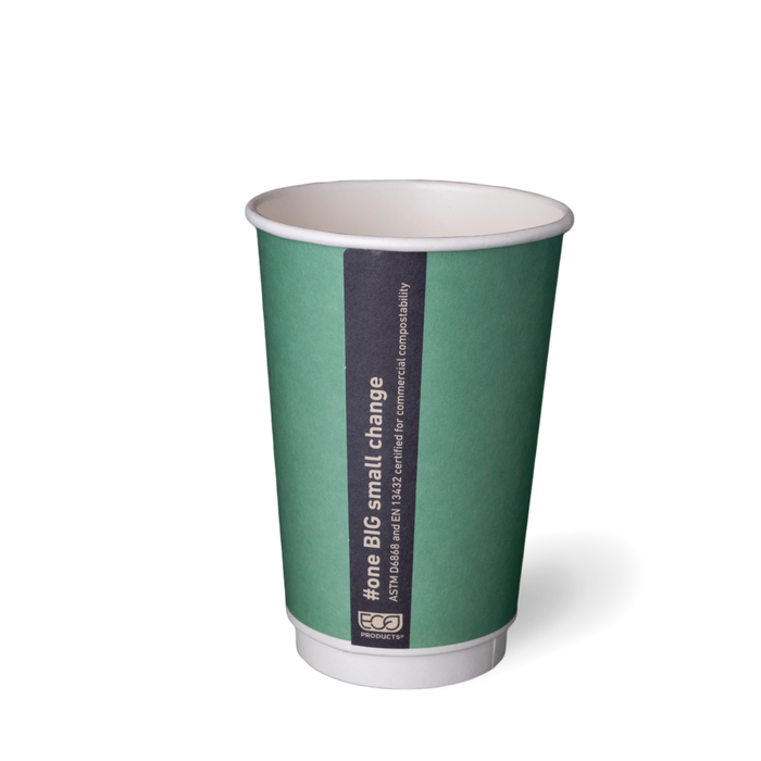 16OZ DOUBLE WALL 'Grasp The Moment' PLA Hot Cup (500)