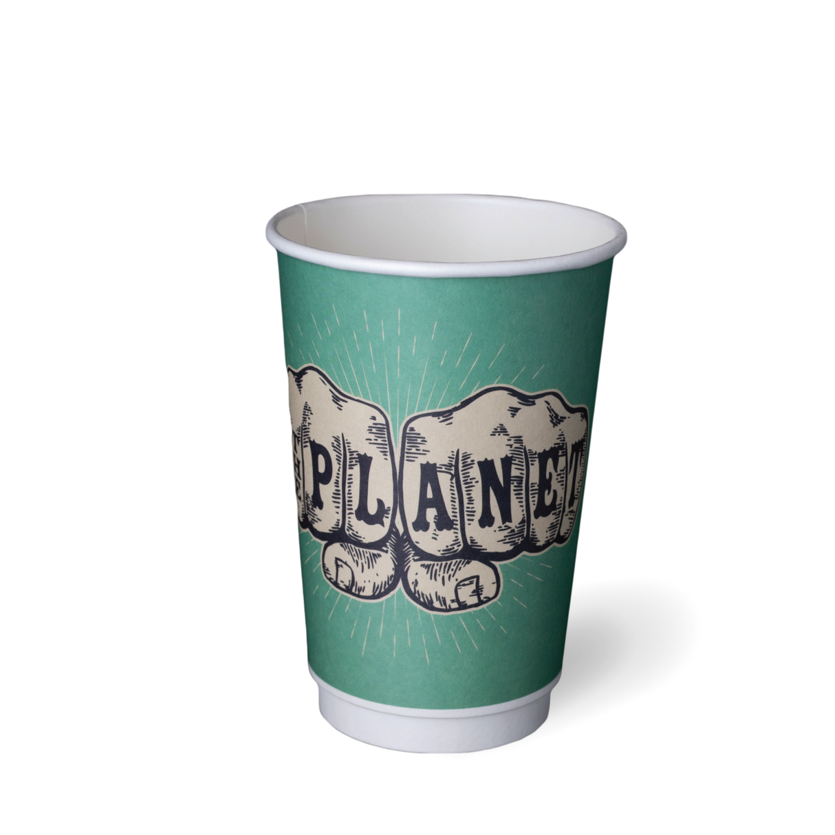 16OZ DOUBLE WALL 'Grasp The Moment' PLA Hot Cup (500)