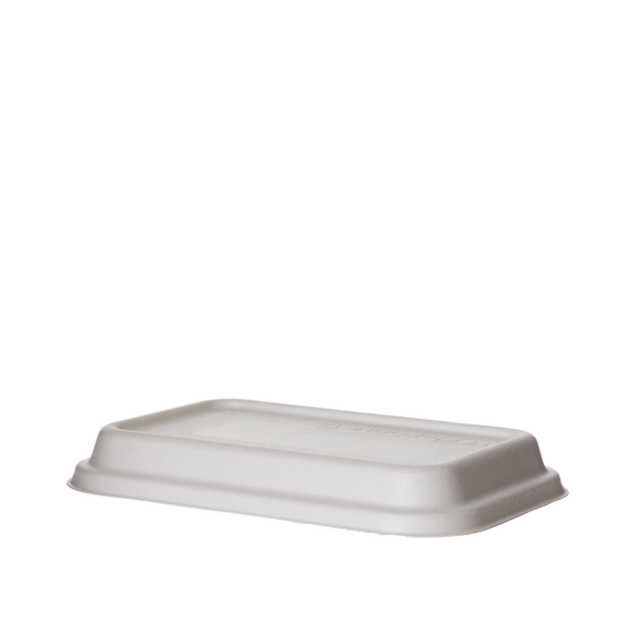 DOME LID TO SUIT SUGARCANE
  RECTANGLE 16oz (470ml) (400)