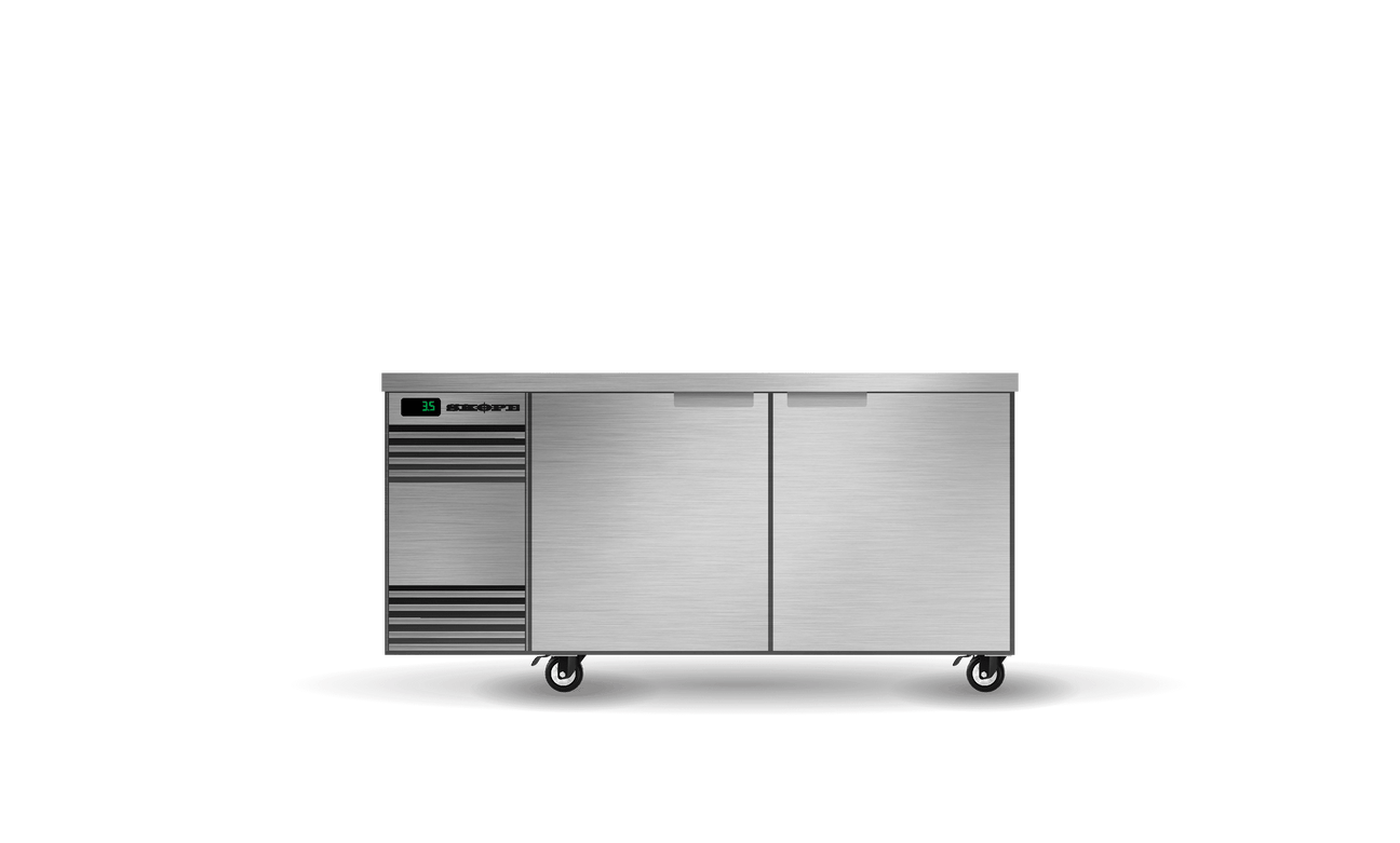Solid Door UB Fridge