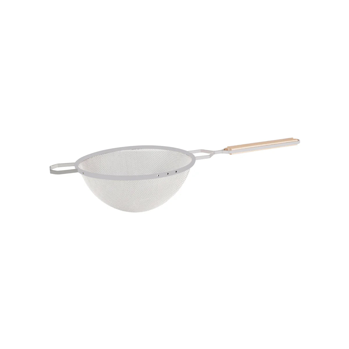 Metaltex Strainer-medium Tin Mesh 260mm Wood Hdl