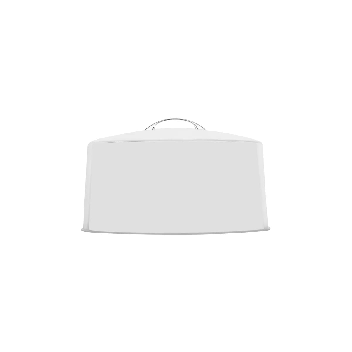 Chef Inox Cake Cover Clear-Chrome Handle (San)300X185mm