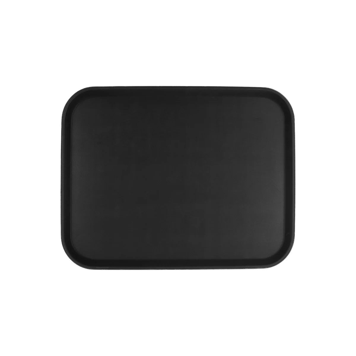 Rect Tray - Plastic Non Slip 350X450mm Black