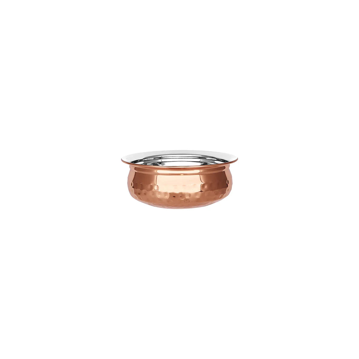 Handi Bowl Stainless Steel / Copper Plate 130x55mm