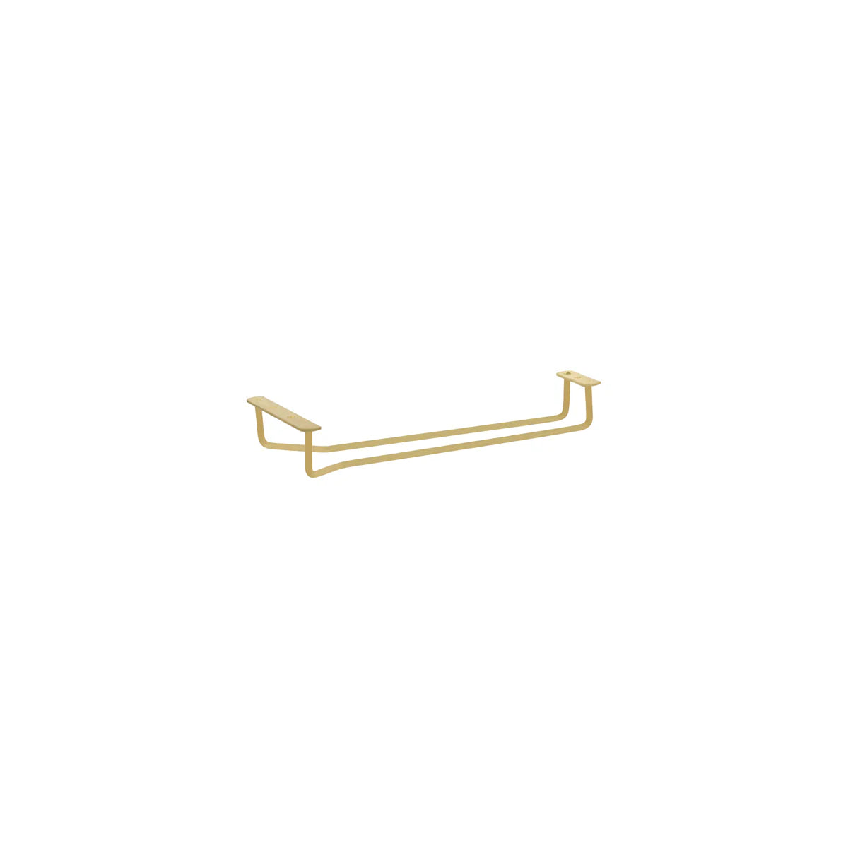 Chef Inox Glass Hanger Brass Plate 260mm