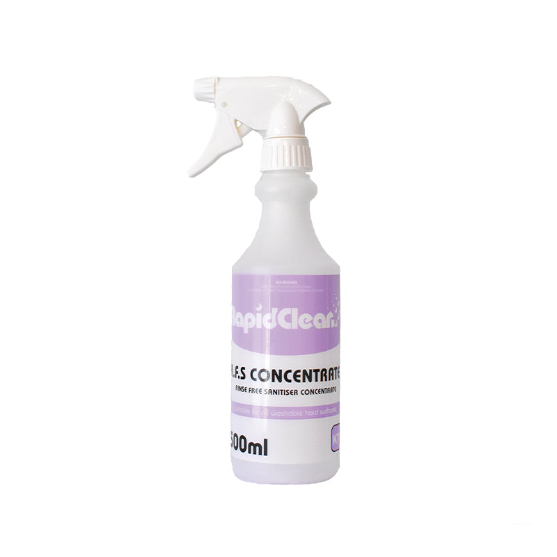 Rapid Rinse Free Sanitiser Bottle Only