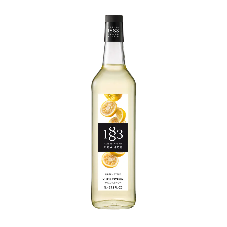 Maison Routin 1883 Yuzu Lemon Syrup PET 1000ml