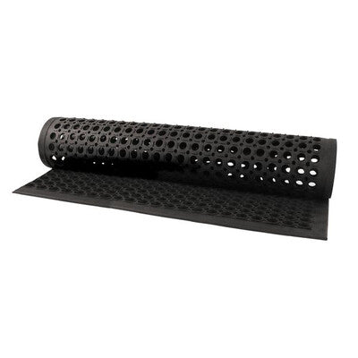 Rubber Floor Mat 1550x930mm Black