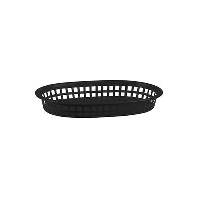 Bread Basket-plastic, Rectangular Black