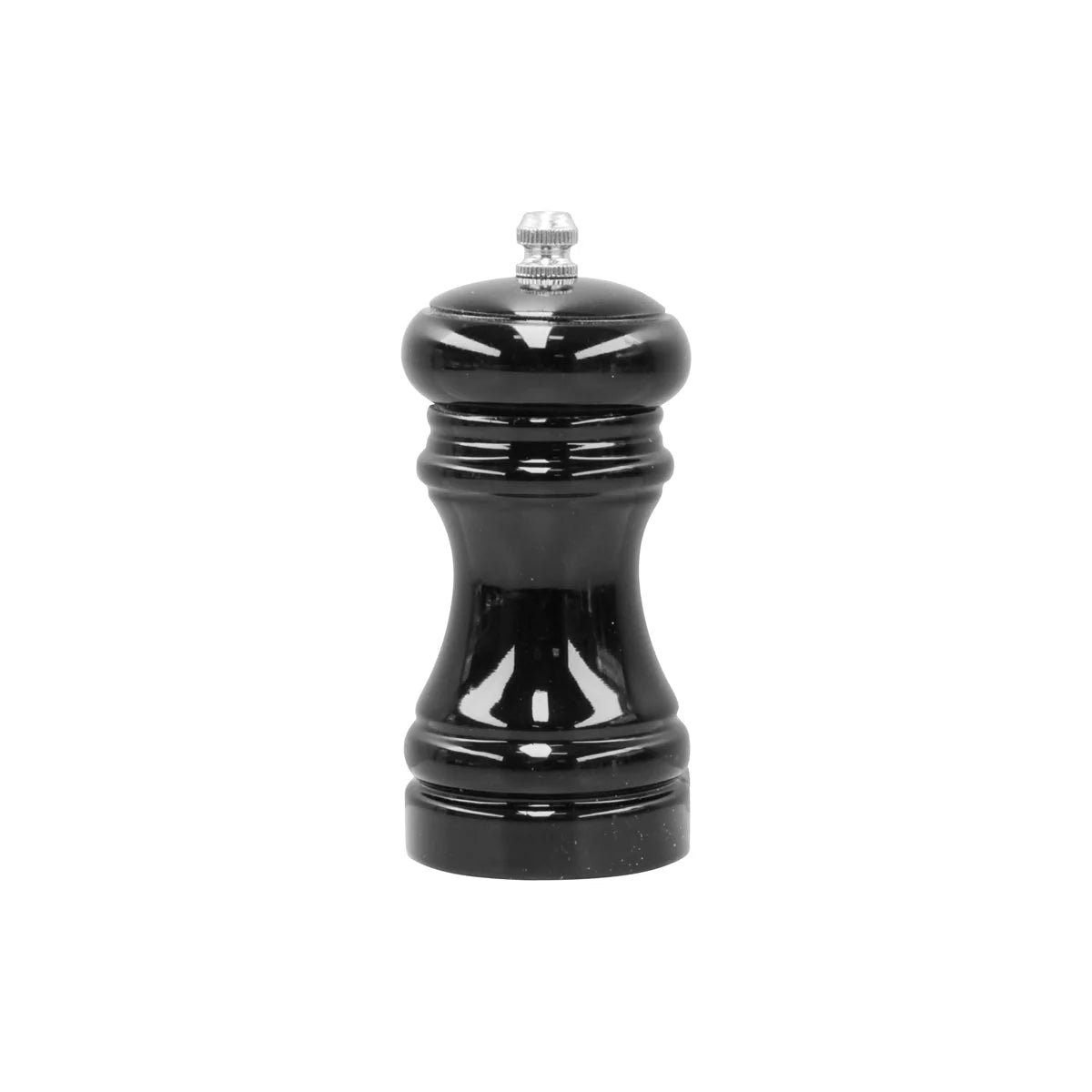 Cafe Salt/Pepper Mill Black Wood 50x115mm