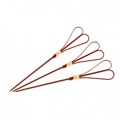 Skewer Heart Red 120mm (100/pk)