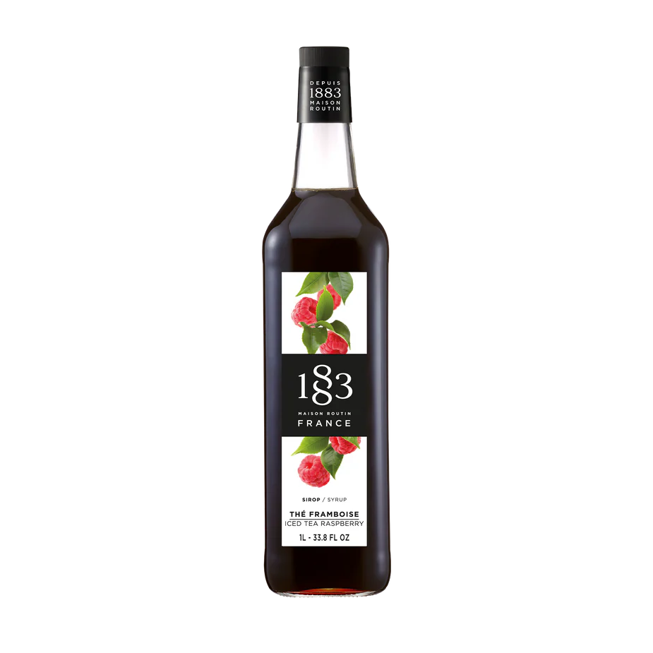 Maison Routin 1883 Iced Tea Raspberry Syrup 1000ml