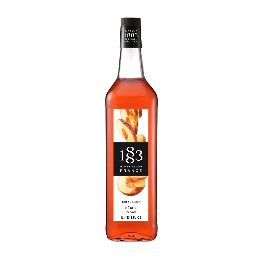Maison Routin 1883 Peach Syrup 1000ml