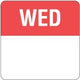 24mm Square | Day Of The Week Food Label