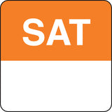 24mm Square | Day Of The Week Food Label