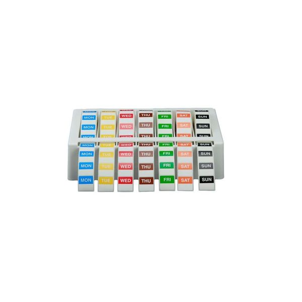 Daylabel Kit 24mm Sq Inc. Dispenser