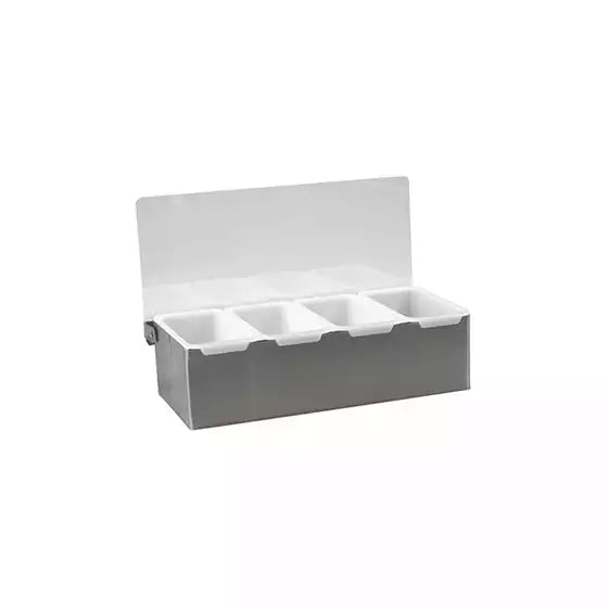Condiment Dispenser - 4 Compartment