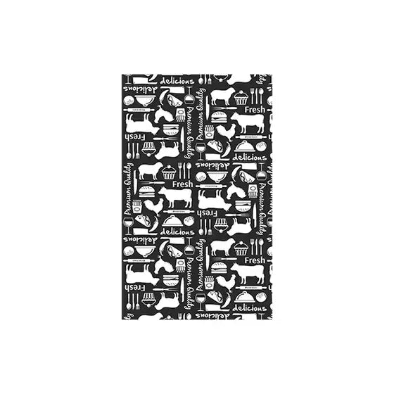 Fresh Greaseproof White/black 190x310mm
